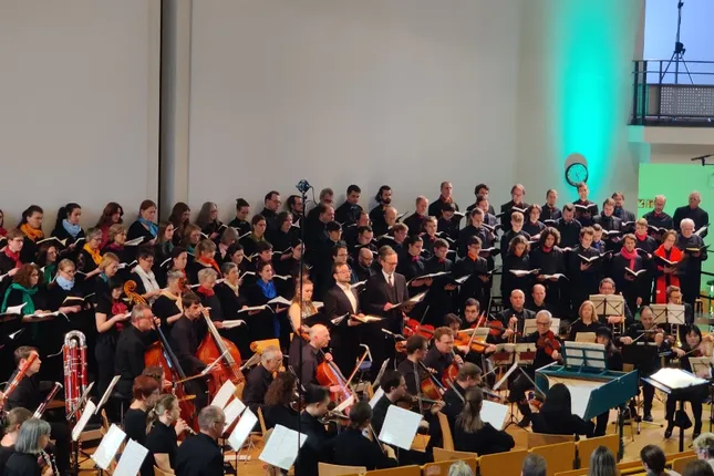Quelle: KIT / Musik Foto vom KIT Konzertchor mit Orchester