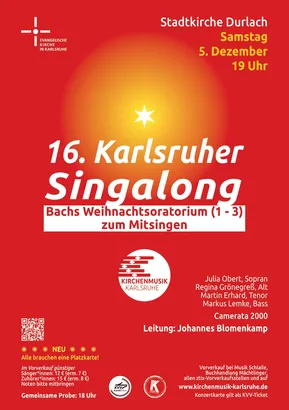 Quelle: Bezirkskantorat der Ev. Kirche in Karlsruhe (Plakat)