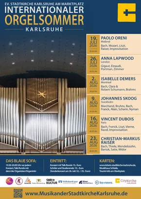 Quelle: Musik an der Citykirche Karlsruhe